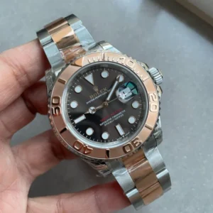 Yacht-Master 126621 904L/RG VSF 1:1 Best Edition Black Dial VS3235 Super Clone