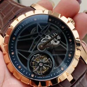 Roger Dubuis Excalibur RDDBEX0392 RG BBR Best Edition Skeleton Dial A2136 Tourbillon Super Clone