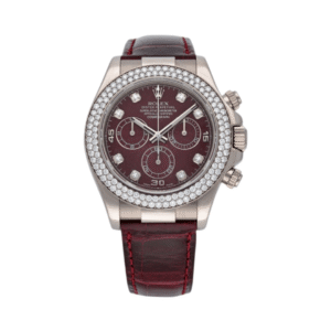 Cosmograph Daytona 116589RBR Gross Diamond Set Bezel Rubellite Dial