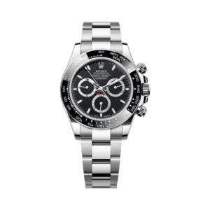 Cosmograph Daytona 126500LN-0002 Oystersteel Contrasting Counter Rings Black Dial