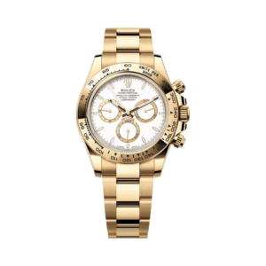 Cosmograph Daytona 126508-0001 18k Yellow Gold White Dial