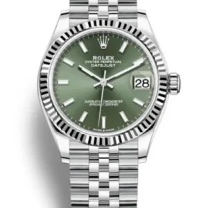 ROLEX DATEJUST 31MM MINT GREEN DIAL 278274