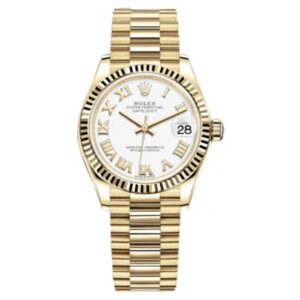 Datejust M278278-0020 Oyster 31 Mm Gelbgold Certified Heritage Line