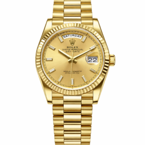 Rolex Day-Date 36mm Presidential Super Clone with Yellow Dial