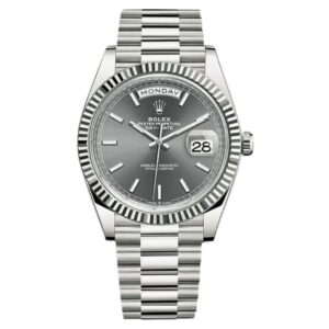 Day-Date M228239-0060 40 Mm Oyster White Gold