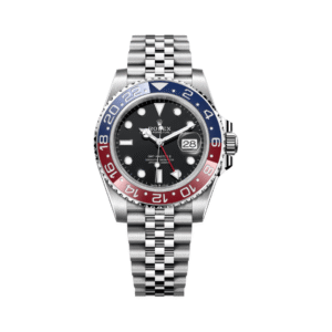 Gmt Master II 126710BLRO-0001 Pepsi Oystersteel Jubilee Bracelet Black Dial