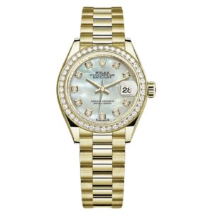 Datejust M279138Rbr-0015 28Mm Oyster Yellow Gold
