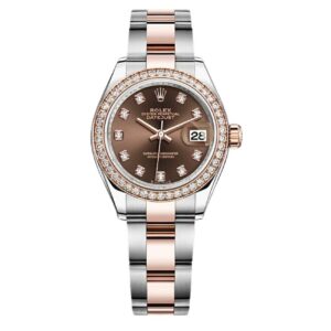 Datejust M279381Rbr-0012, Oystersteel, Everose Gold And Diamonds