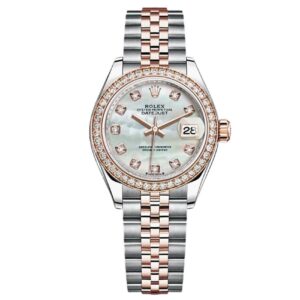 Datejust M79381Rbr-0013, Oystersteel, Everose Gold And Diamonds
