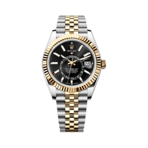Sky Dweller 336933-0004 Oystersteel Yellow Gold Bright Black Dial 42mm