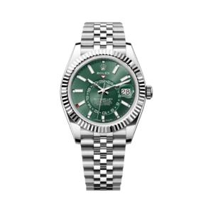 Sky Dweller 336934-0002 White Gold Mint Green Dial 42mm