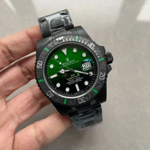 Rolex Submariner DIW ?Parakeet? DLC VSF 1:1 Best Edition Black/Green Dial VS3135 Super Clone
