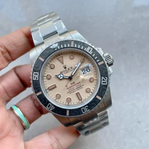 Rolex Submariner DiW ?Dune? 904L SS Yellow Dial on SS Bracelet VSF VS3135 Super Clone