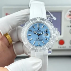 Rolex Submariner Phantomlab Ice Blue Dial Swiss Automatic Movement 40mm Super Clone