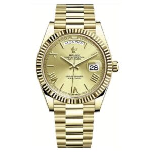 Day Date 18Kt Yellow Gold Champagne Dial 40Mm