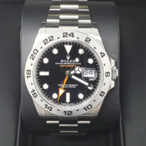 BRAND NEW 226570 BLACK OYSTER PERPETUAL EXPLORER II 42mm