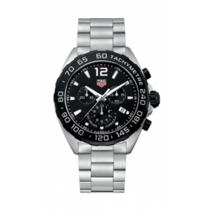 Tag Heuer Formula 1 Black Dial Chronograph Quartz Men?s Titanium Watch 43mm CAZ1010.BA0842