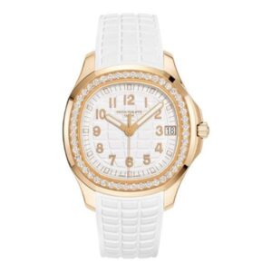 Aquanaut 5268/200R-001 Luce 18K Rose Gold White Diamond-Set Bezel