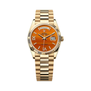 Day-Date 128238-0088 Carnelian Dial Chronometer Diamond Automatic 36mm