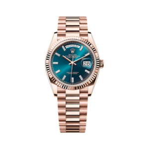 Genuine Day-Date 128235-0085 Blue-Green 36mm
