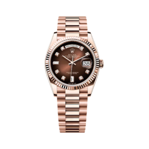 Day-Date 128235-0037 Brown Ombre Everose Gold 36mm
