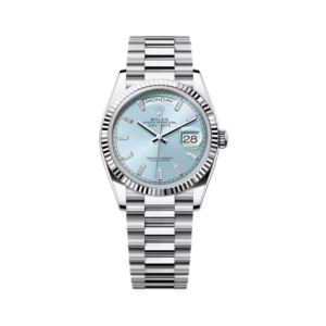 Day-Date 128236-0009 Ice Blue Platinum 36mm