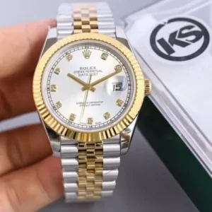 ROLEX DATEJUST WHITE DIAL SUPER CLONE SRL10