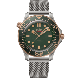 Omega Seamaster Diver 300M 42mm Titanium Green Dial ? Luxury Swiss Dive Watch