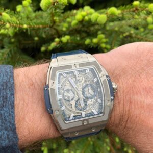 Hublot Spirit of Big Bang Titanium Blue Ceramic 42mm ? Luxury Swiss Chronograph Watch