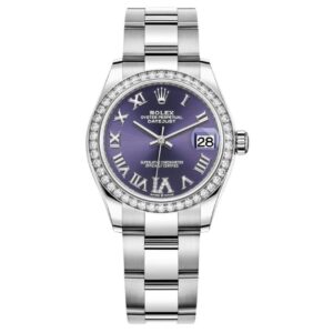 Datejust Oyster M278384Rbr-0029 31mm Steel White Gold And Diamonds