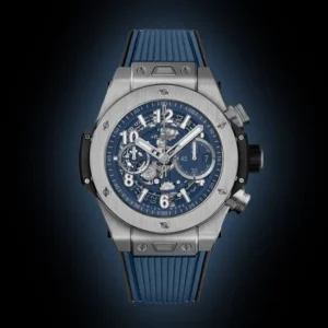 Hublot Big Bang Unico Blue Sapphire 45mm ? Luxury Transparent Skeleton Chronograph Watch