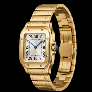 Iconic Square Case Luxury Watch with Exposed Screw Beze
