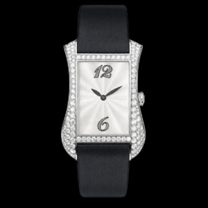 Elegant Mother-of-Pearl Dial Dress Watch White Metal Finish