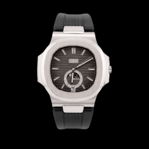 Black Dial Luxury Sport Watch Rubber Strap Premium Design