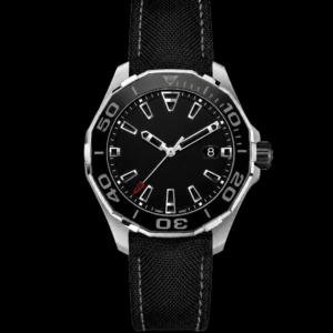 Black Dial Automatic Sport Watch Stainless Steel 41mm