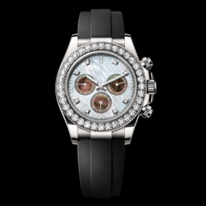 White Tone Diamond Style Luxury Watch