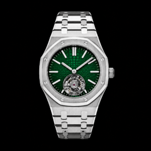 Frosted White Gold Style Watch Ruby Bezel Luxury Timepiece