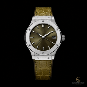 Green Dial Women Luxury Bracelet Watch