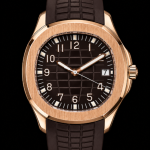 Rose Gold Sport Luxury Watch Rubber Strap Edition