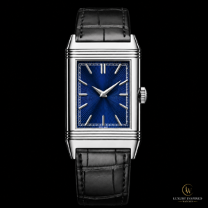 Rectangular Flip-Case Dress Watch