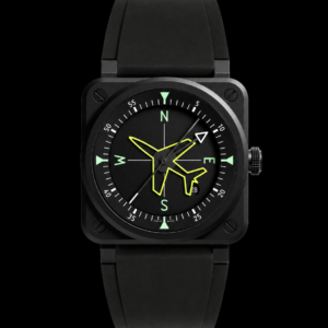 Aviation-Inspired Ceramic Watch 41mm Luxury Pilot Style Timepiece