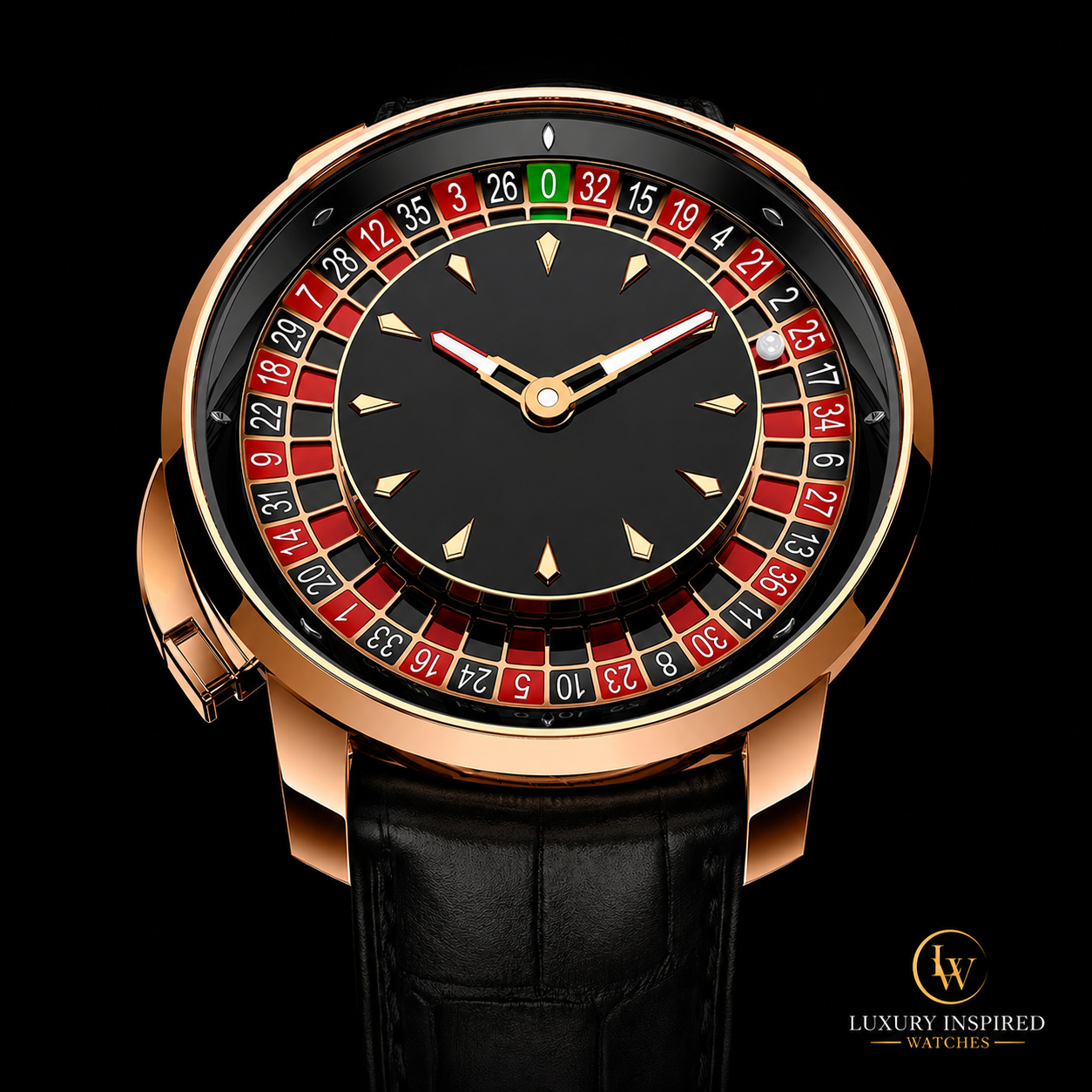 Casino-Inspired Tourbillon Style Watch