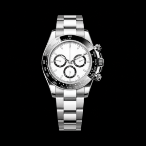 White Panda Dial Automatic Luxury Chronograph Watch