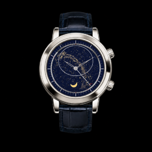 Celestial Blue Dial Diamond Style Bezel Luxury Watch
