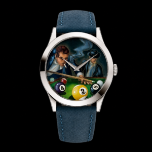 Multicolor Dial Limited Edition White Metal Watch