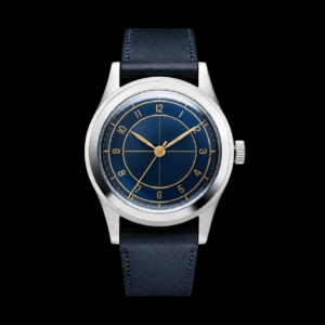 Blue Gilt Automatic Miyota Watch with Blue Dial 38mm