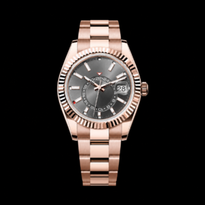 Sky Horizon Dress Watch Everose Gold Finish Slate Dial 42mm